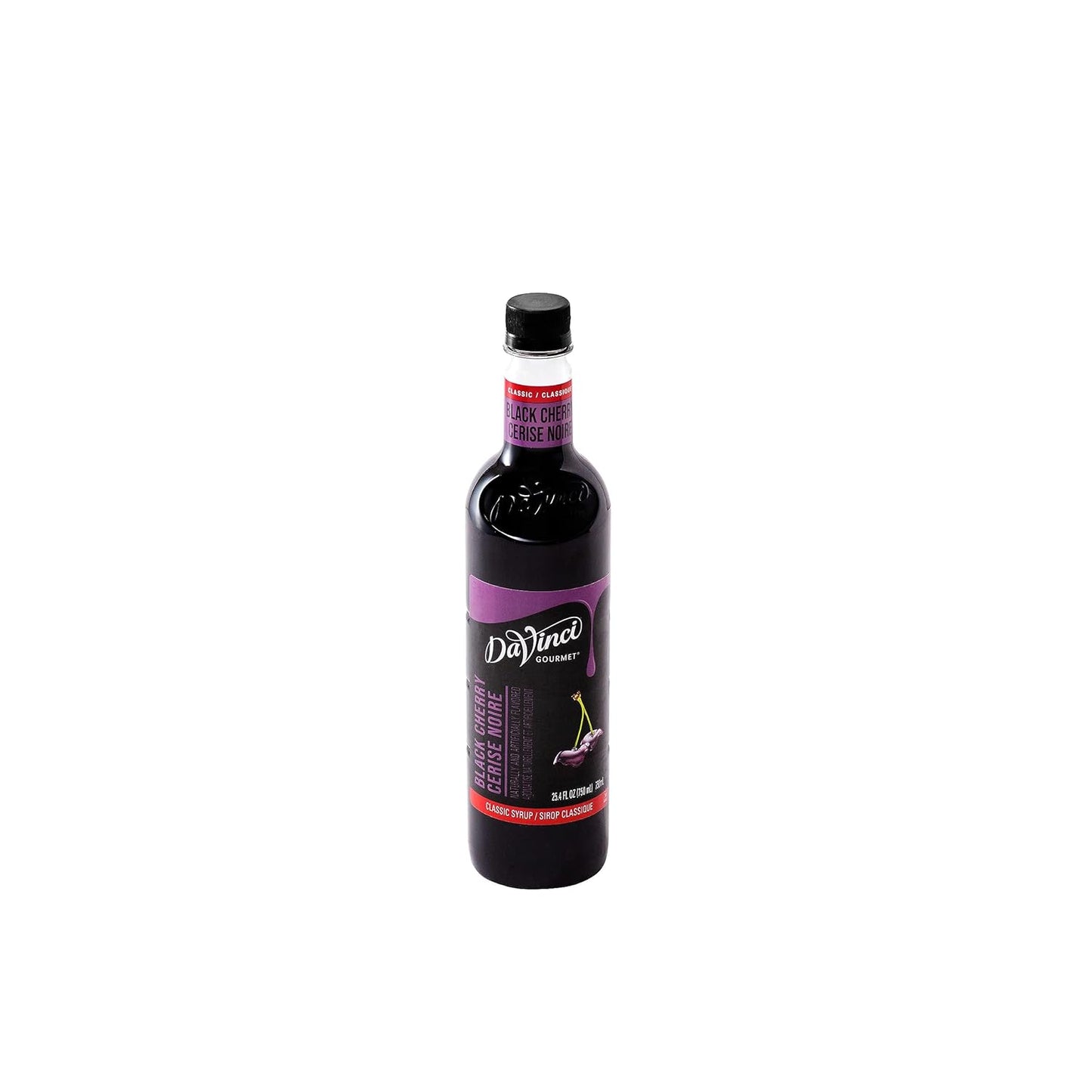 DaVinci Gourmet Classic Black Cherry Syrup, 25.4 Fluid Ounces (Pack of 1)