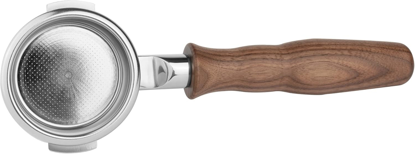 LILQ 58mm Bottomless Naked 2 Ears Portafilter Compatible with Breville Machines– Includes 18–20g Basket