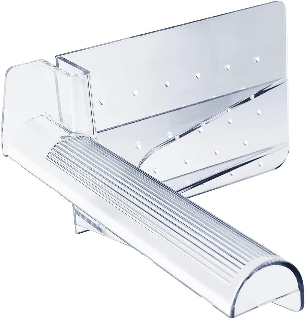 Meat slicer food pusher, TOKASS food-grade high-density material, universally applicable to SL series models, one pack