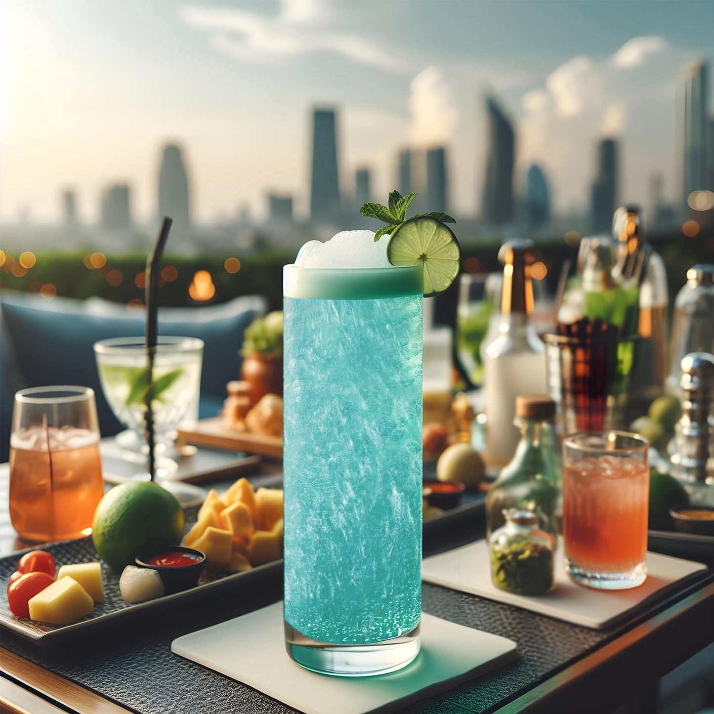 Bakell - Teal Tinker Dust (4g, 1x Mini Spray Pump) Edible Glitter for Food, Desserts, and Beverages!