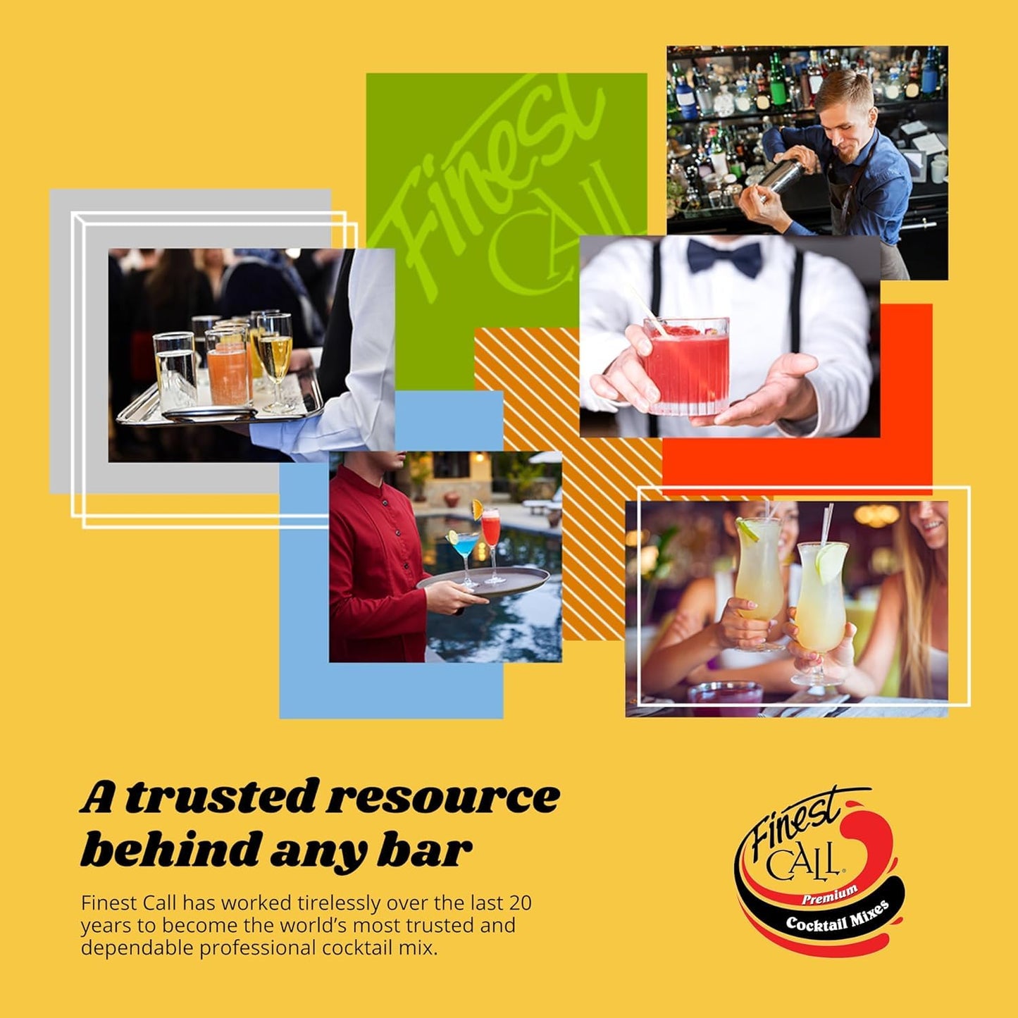 Finest Call Premium Grenadine Syrup Drink Mix, 1 Liter Bottle (33.8 Fl Oz)