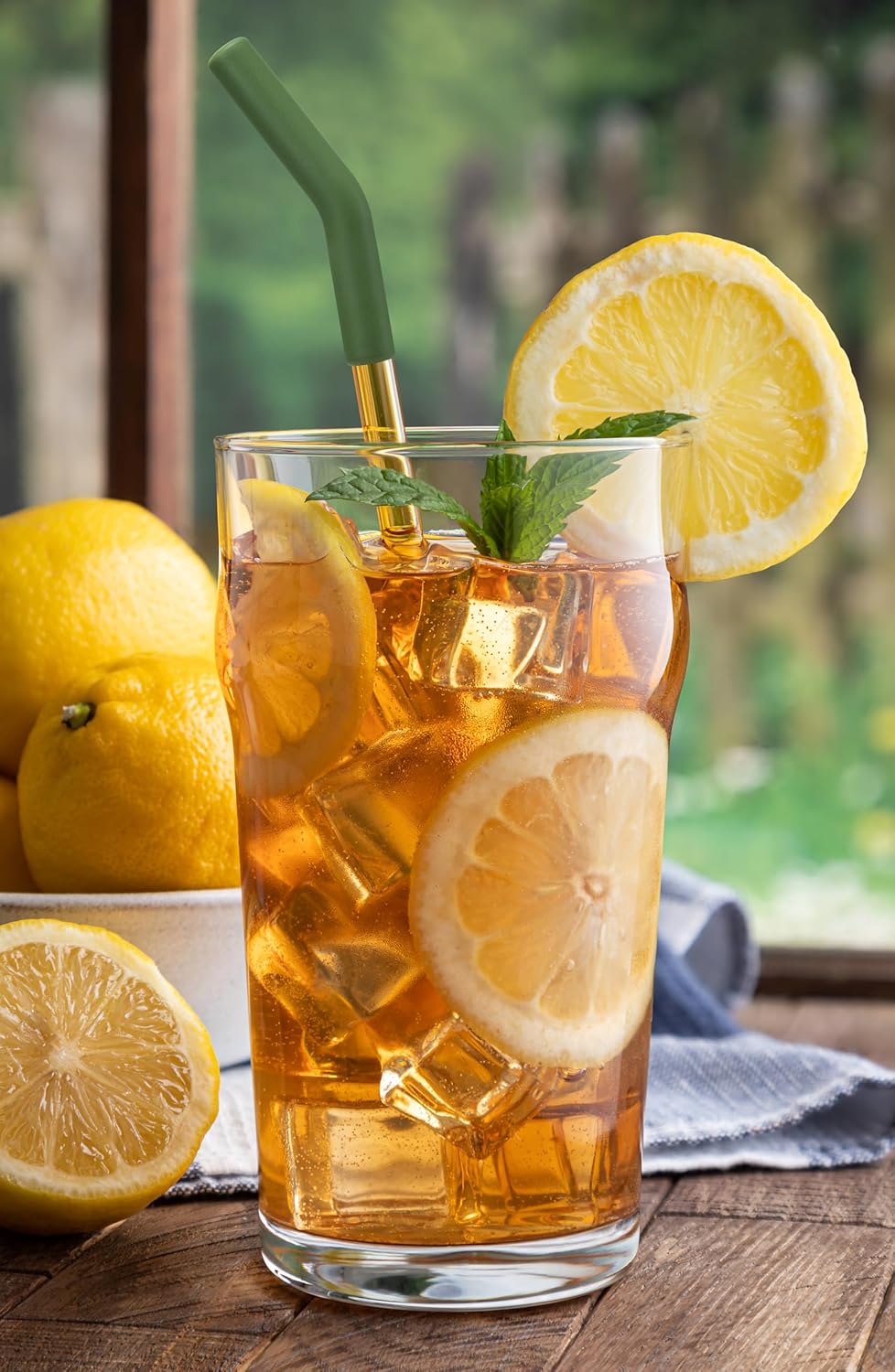 Zibtes-4PCS Silicone Straw Tips- Food Grade Rubber Metal Straws Tips Covers Only Fit for 1/3 Inch Wide(8MM Outdiameter) Stainless Steel Straw-Black