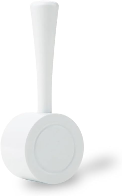 CREMA Coffee Products Replacement Steam Lever for Breville Espresso Machines | Ergonomic Stainless Steel Design | Compatible with Barista Express, Infuser, Barista Pro | Easy Grip | White Finish