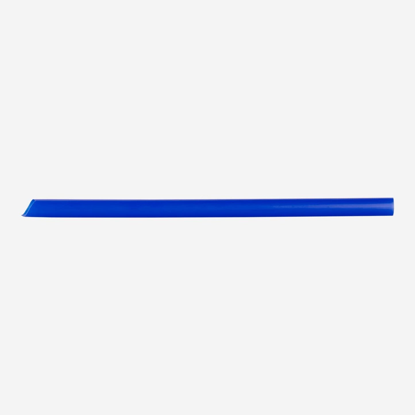 Karat 9" Boba Straws(10mm Diameter), Poly-Wrapped, Assorted Solid Colors (Blue)