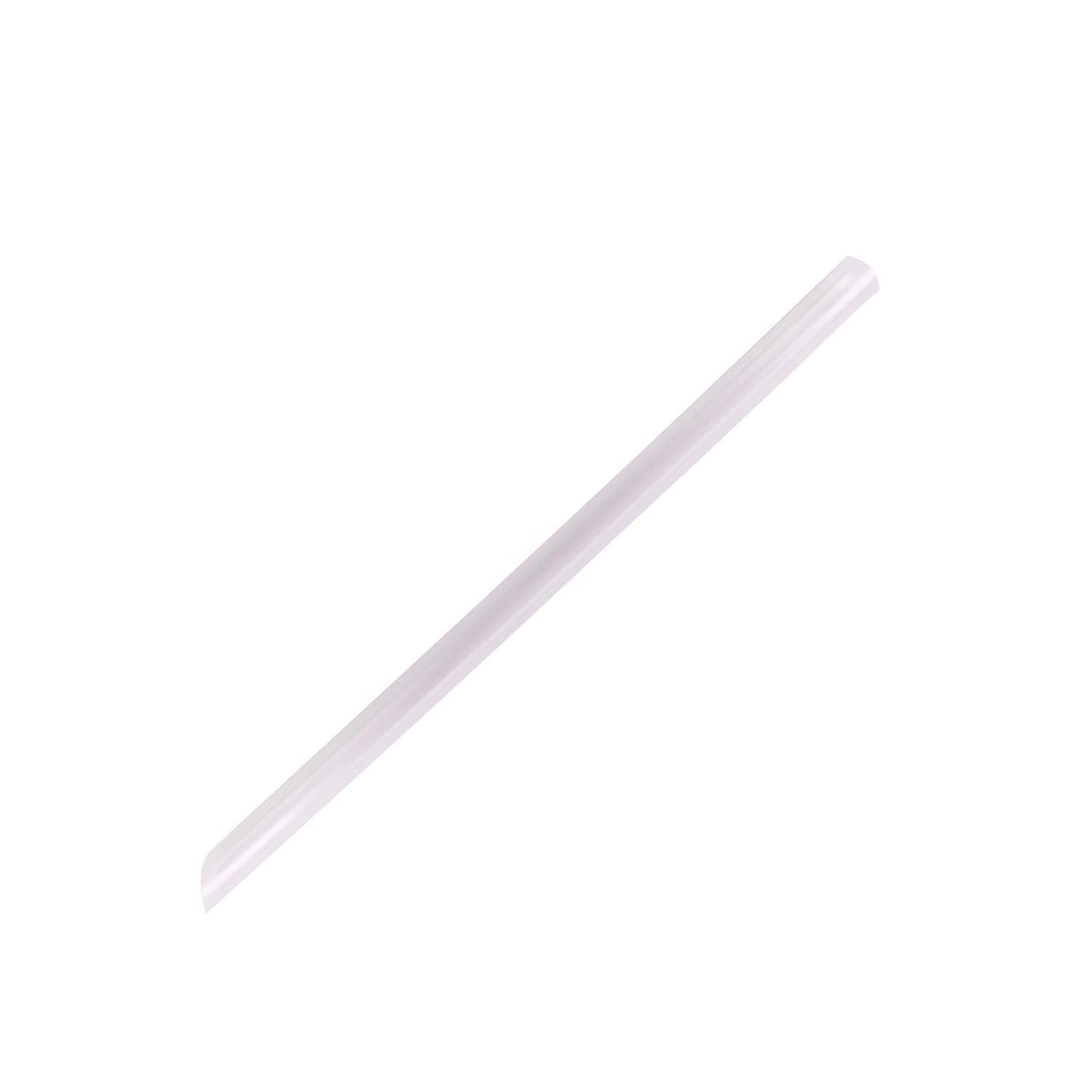 Karat C9050s 9" Boba Straws (10mm Diameter), Unwrapped, Diagonal Cut, Assorted Striped Colors (Case of 1600)