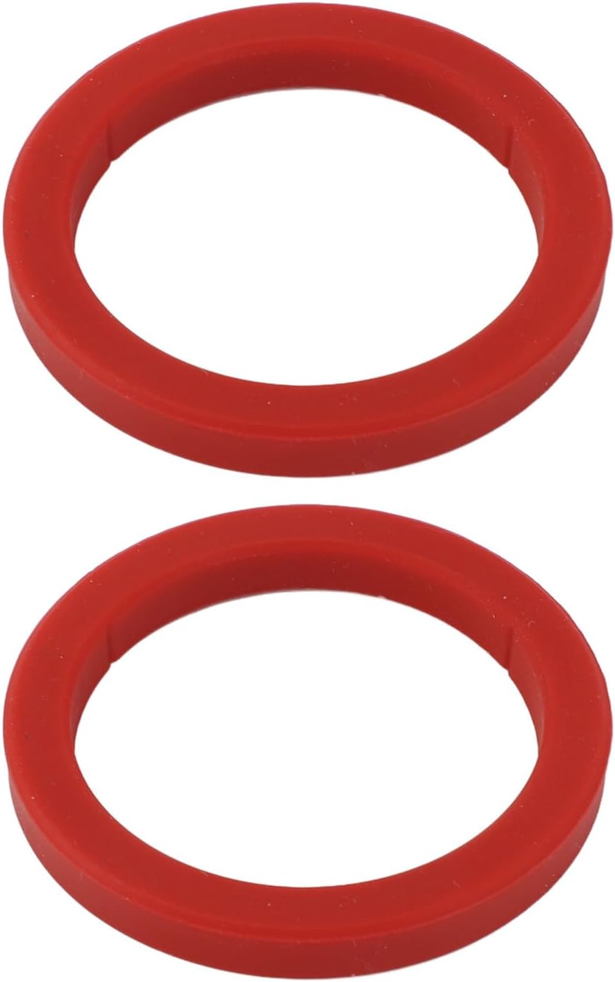 2PCS E61 Silicone Group Gasket 8mm Grouphead Gasket Replacement for Gaggia Coffee Machines Grouphead