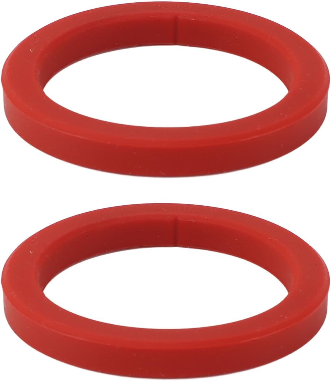 2PCS E61 Silicone Group Gasket 8mm Grouphead Gasket Replacement for Gaggia Coffee Machines Grouphead