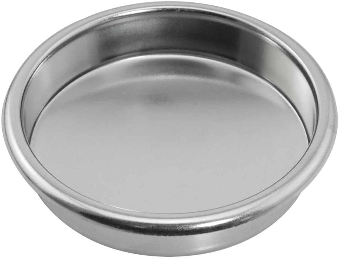 Maxmoral Backwash Tray 58x15mm Stainless Steel Backwash Blind Basket Coffee Machine Powder Bowl Stainless Steel Back Flush Filter Basket For Espresso Machine Cleaning Tray