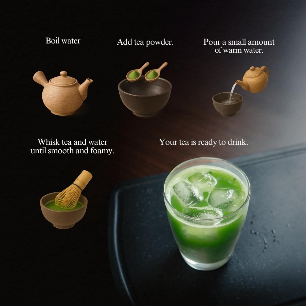 YEDOENSIS Premium Matcha - Organic Authentic Japanese Green Tea Matcha Powder, JAS Certified Organic Vegan Gluten-Free (40g)