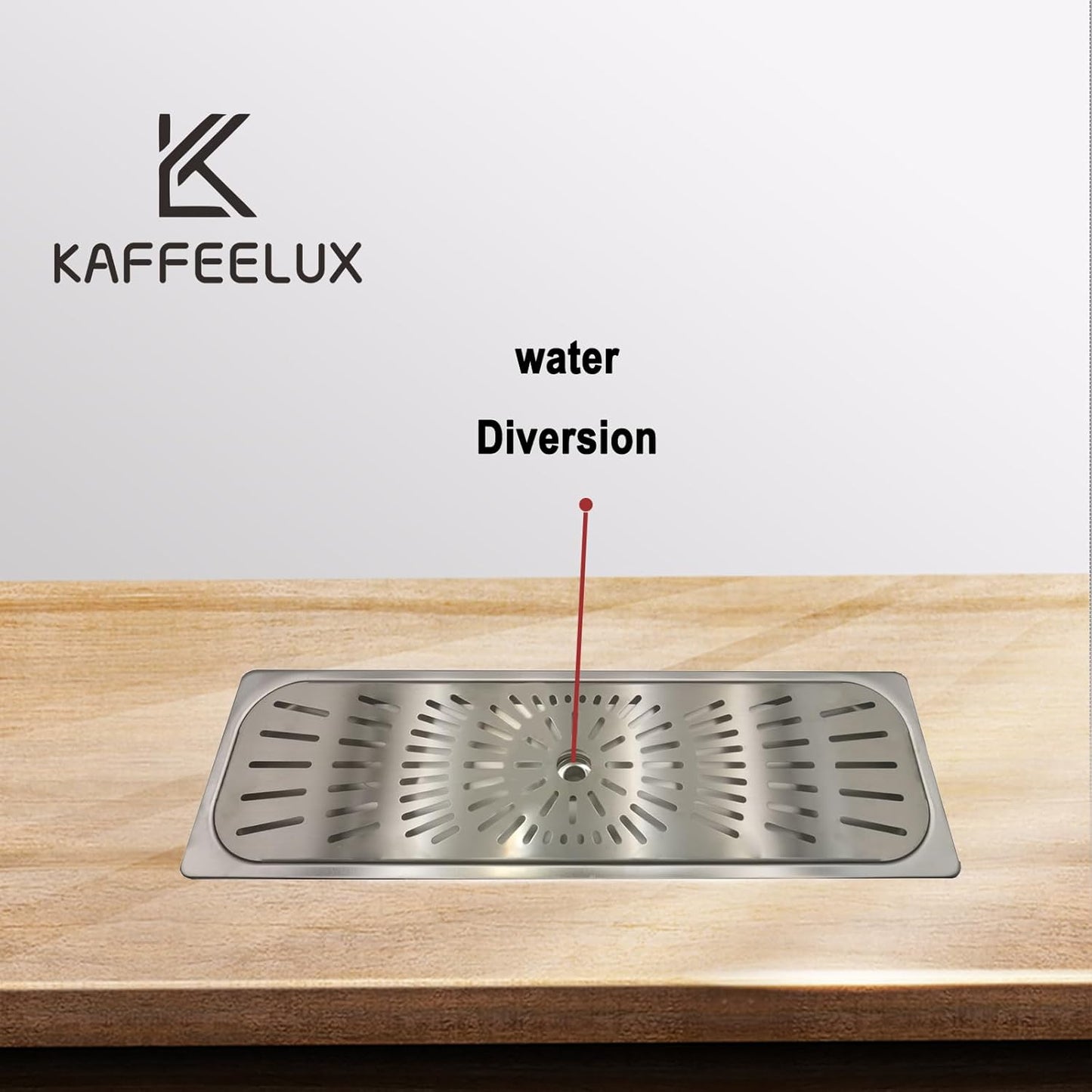 Stainless Steel Drip Tray - Perfect for Homes, Clubs, Bars, Cafes, Restaurants, Hotels, Or Commercial Use - Easy to Clean, No Drainage Required (6.4 * 20.9inch)