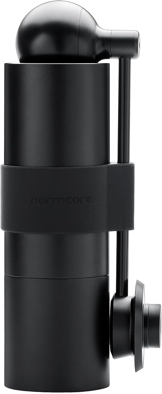 Normcore Manual Coffee Grinder V3, Hand Coffee Grinder with 46mm Contemporary Conical Burr, Internal Adjustable Setting, Double Bearing Positioning, Portable Coffee Grinder with Carrying Case