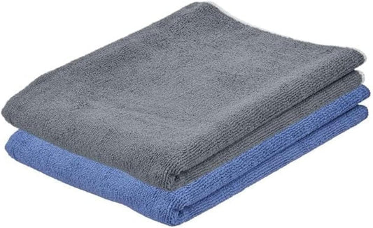 Superio Microfiber Squeegee Mopping Towel Large Miracle Cloth 20 x 30 Streak Free Microfiber Floor Cloth-Rag for Cleaning House, Kitchen, Bathroom-Scratch Free- 2 Pack