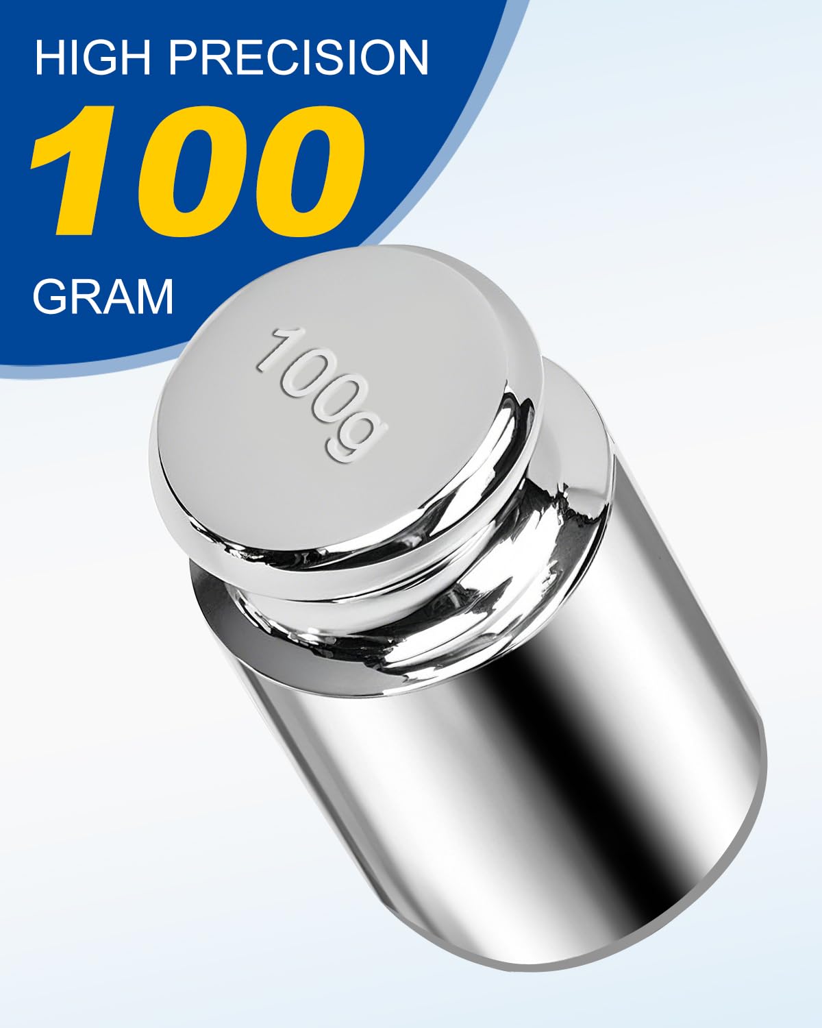 UCEC Calibration Weights for Digital Scale, 100g Gram Weights, Precision Stainless Steel Balance Scale Calibration Weight for Lab Educational Science