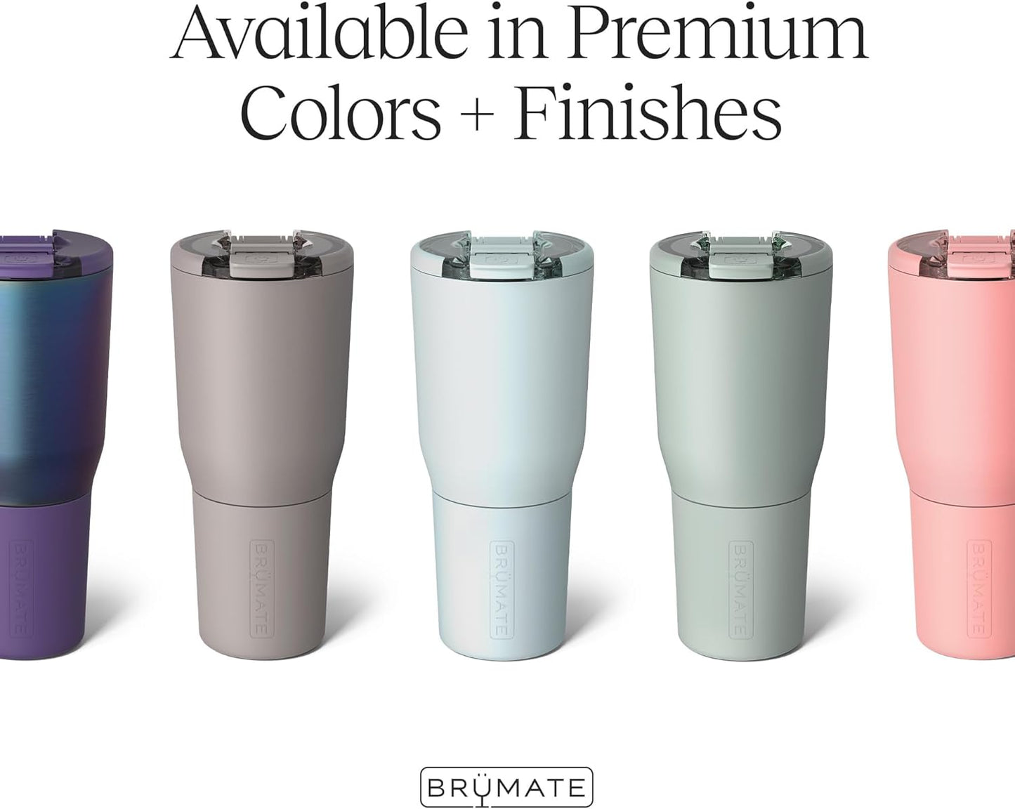 BrüMate Nav 35oz 100% Leak Proof Insulated Travel Tumbler with Magnetic BevLock™ Lid - Double Wall Cup-Holder Friendly Stainless Steel Mug (Sage)