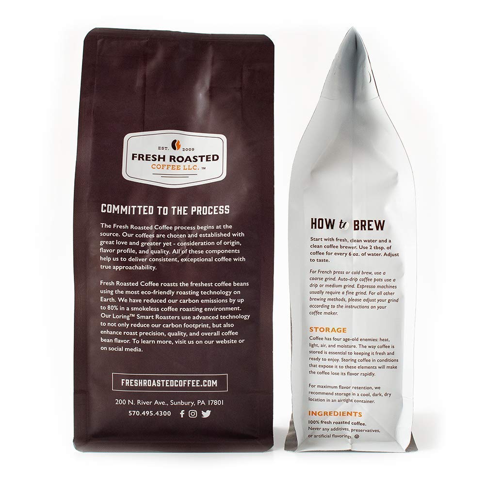 Fresh Roasted Coffee, Organic Dark Mexican | Mold & Myco 3rd Party Tested, USDA Organic, Kosher | Dark Roast 5 lb (80 oz) Ground