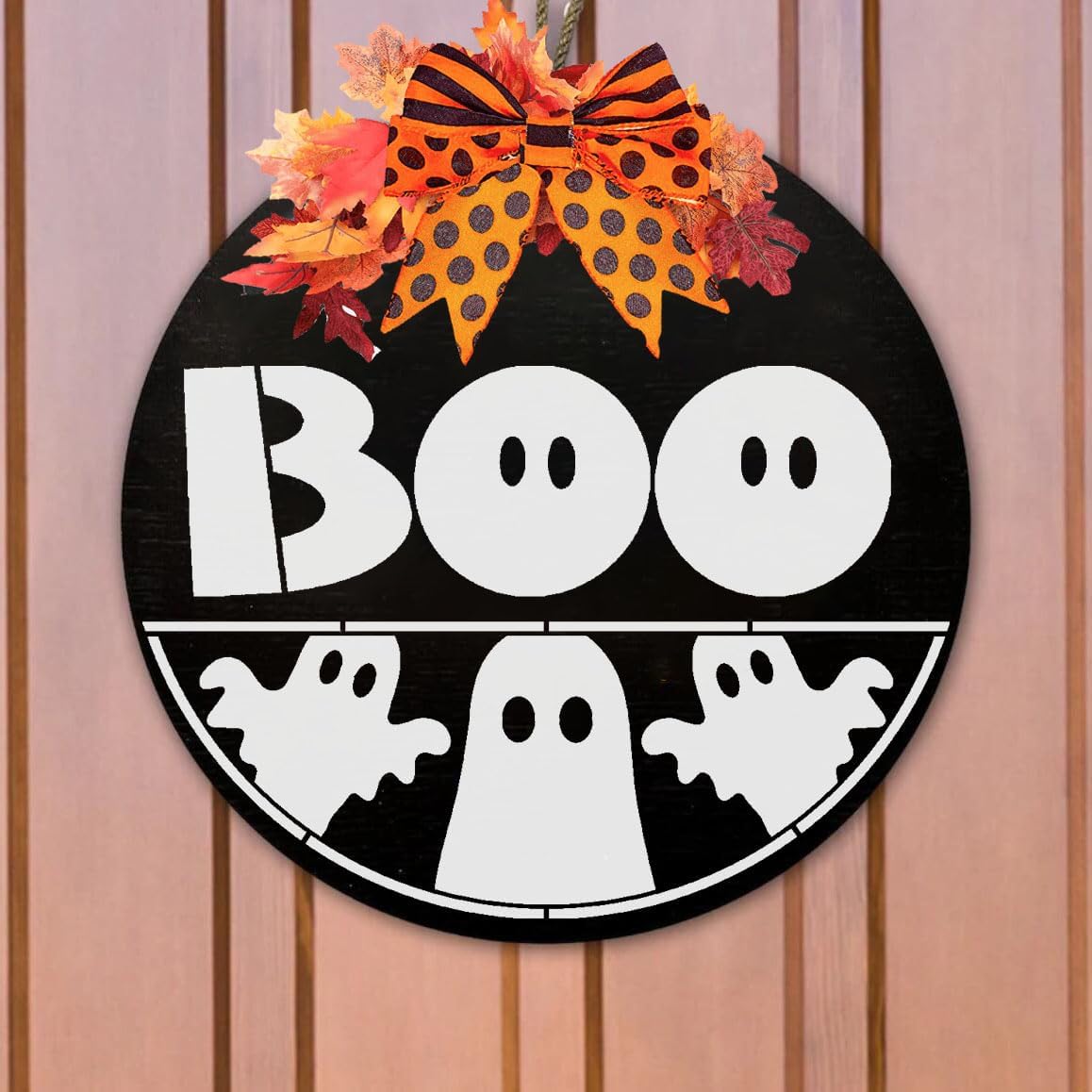 Halloween Stencils for Painting on Wood 12inch Large Halloween Stencil Hey Boo Witches Spider Bats Ghost Draw Templates for Porch Hanger Doormat Fabrics DIY Crafts Decor