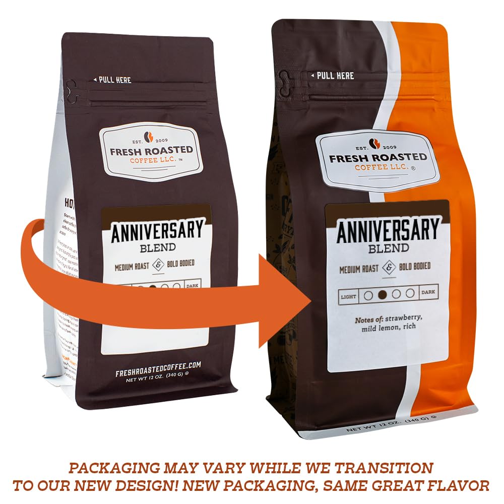 Fresh Roasted Coffee, Dark Guatemala Huehuetenango | 12 oz | Single Origin | Dark Roast | Kosher | Whole Bean