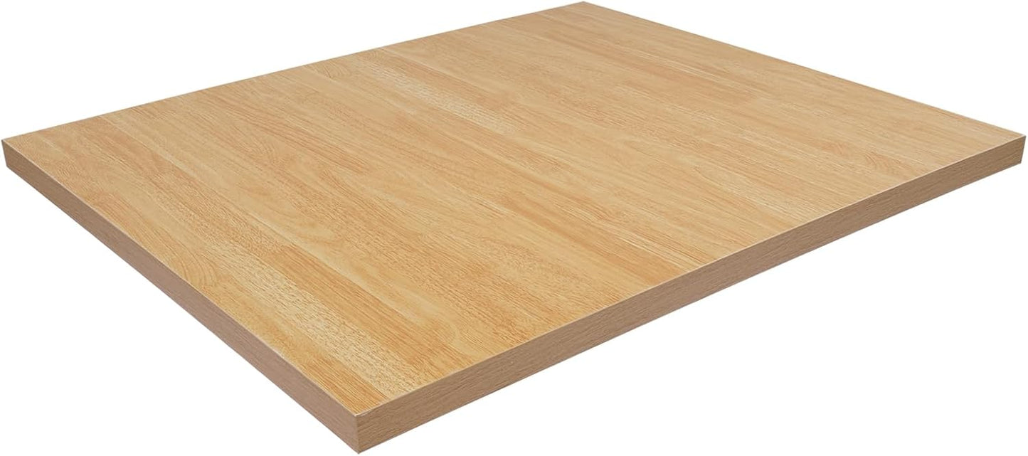 Butcher Block Countertop | 36x24in Wood Board Countertop | DIY Washer Dryer/Island/Kitchen Counter-top | countertop Cutting Board | 1102lbs Load Capacity | Wood Color | NO Base Legs, 1.38in Thick