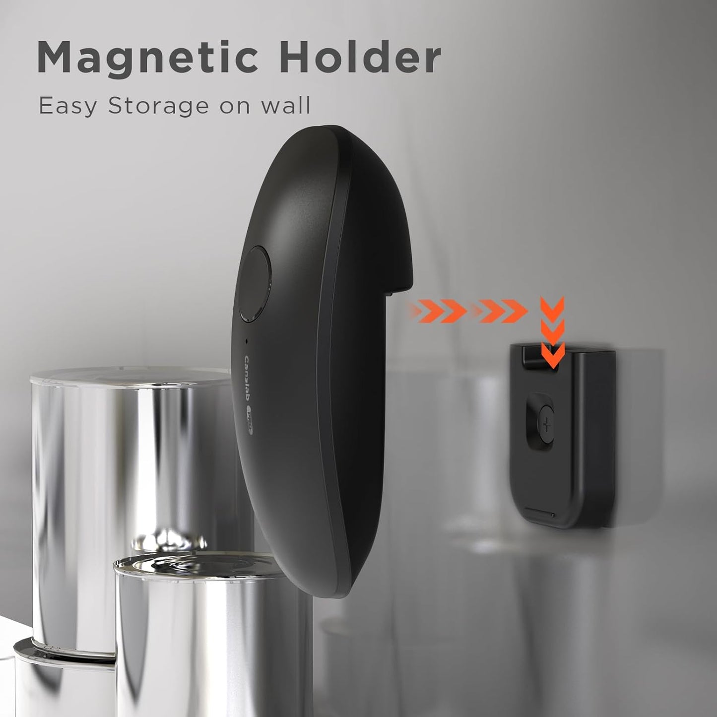 Ultrablade PRO Auto Stop Can Opener - Rechargeable Electric Can Opener for Kitchen for Seniors with Arthritis - One Touch Side Cut Opener, Smooth Edge, Lilac