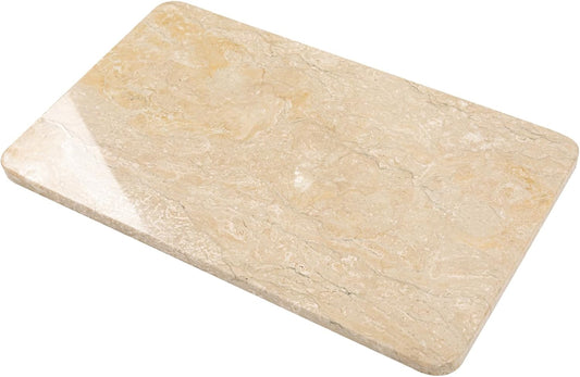 Marble Cutting Board, 12x20 Inch Marble Pastry Board With Non-Slip Feet For Cheese, Charcuterie, Dough, Chocolate, Dessert, Pack Of 1 Piece