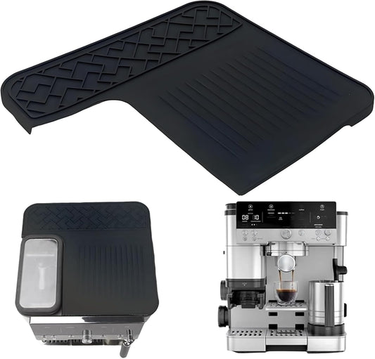 Top Mat Compatible with Ninja Luxe Espresso Coffee Machine Es601, Food Grade Silicone Coffee Mat, Ninja Luxe Espresso Machine Mat Accessories