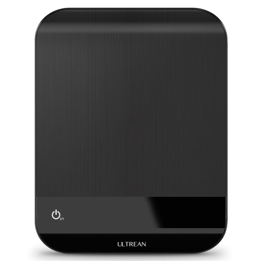 Ultrean Food Scale, Digital Kitchen Scale with LED Display, Weight Grams and Ounces for Baking Cooking, 6 Units with Tare Function, 11lb (Batteries Included)