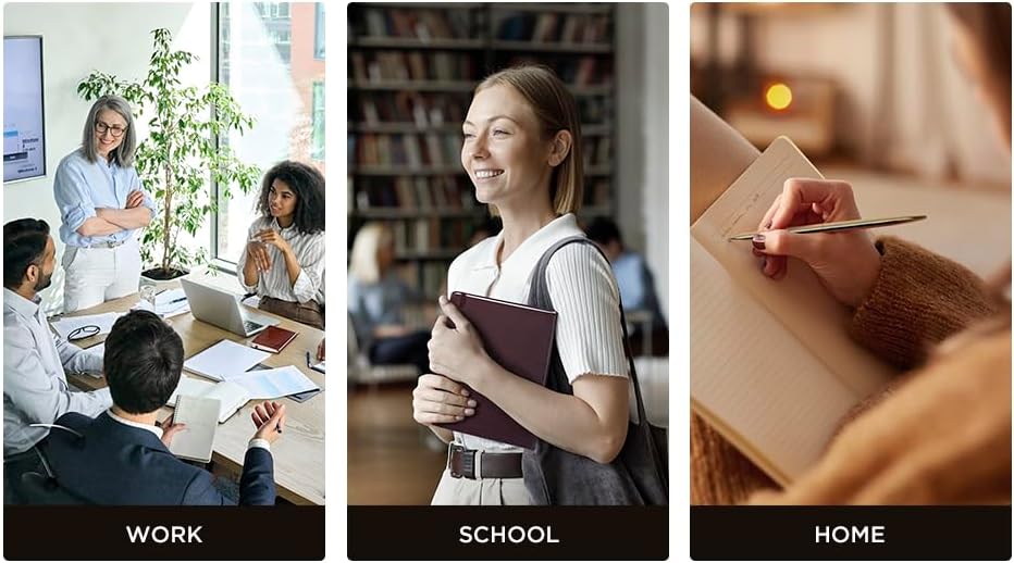 &And Per Se Lined Journal Notebook, 160 Pages, A5 5.7 x 8 inches College Ruled Thick Paper Notebook Journals for Writing, Hardcover Notebooks for Women Men Office School (1 Pack, Apricot)