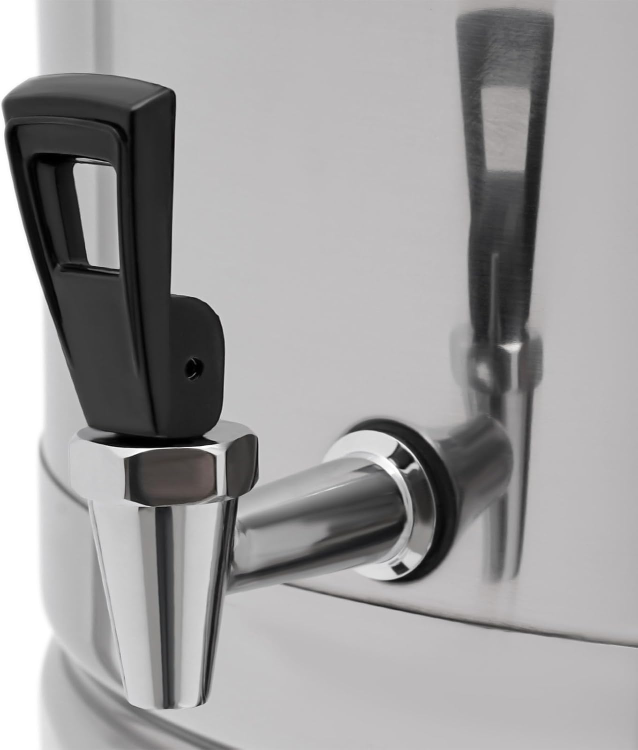 Milk Bucket With Faucet,Stainless Steel Milk Can Large Liquid Container Storage,With Sealing Lid and Carry Handle,for Wine, Oil Storage Transport (30L/8 Gal,w/Faucet)