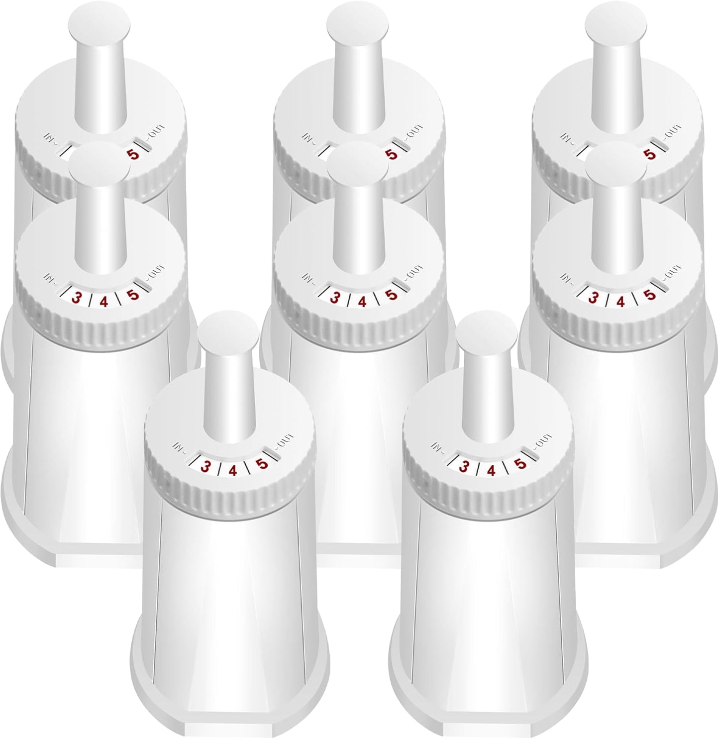 TOMOON Water Filter Replacement for Breville Espresso Machines Barista Touch BES880, Barista Pro BES878,Oracle Touch BES990,Oracle BES980,Dual Boiler BES920 Bambino ClaroSwiss Sage,8 Pack