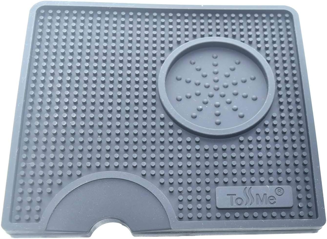 Tamper Mat for Espresso Station - Silicone Coffee Tamping Pad, TM-CO01 Black