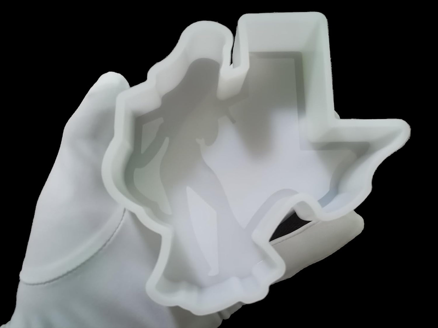 Texas Dancing Singer Shape Car Freshies Mold, Silicone Freshie Resin State Mould for Aroma Beads - Candle - Soap Mold - Scented Pendant Mold