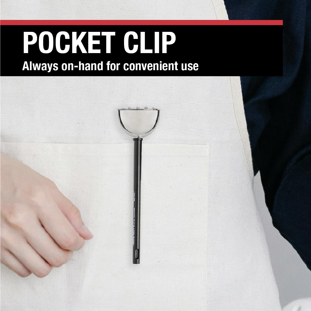 CDN Thin Tip Thermometer | ProAccurate®, 4.75" Stem, Digital, Hold, Max, Waterproof, NSF Certified, Ideal for Cooking, Brewing - DTQ450X