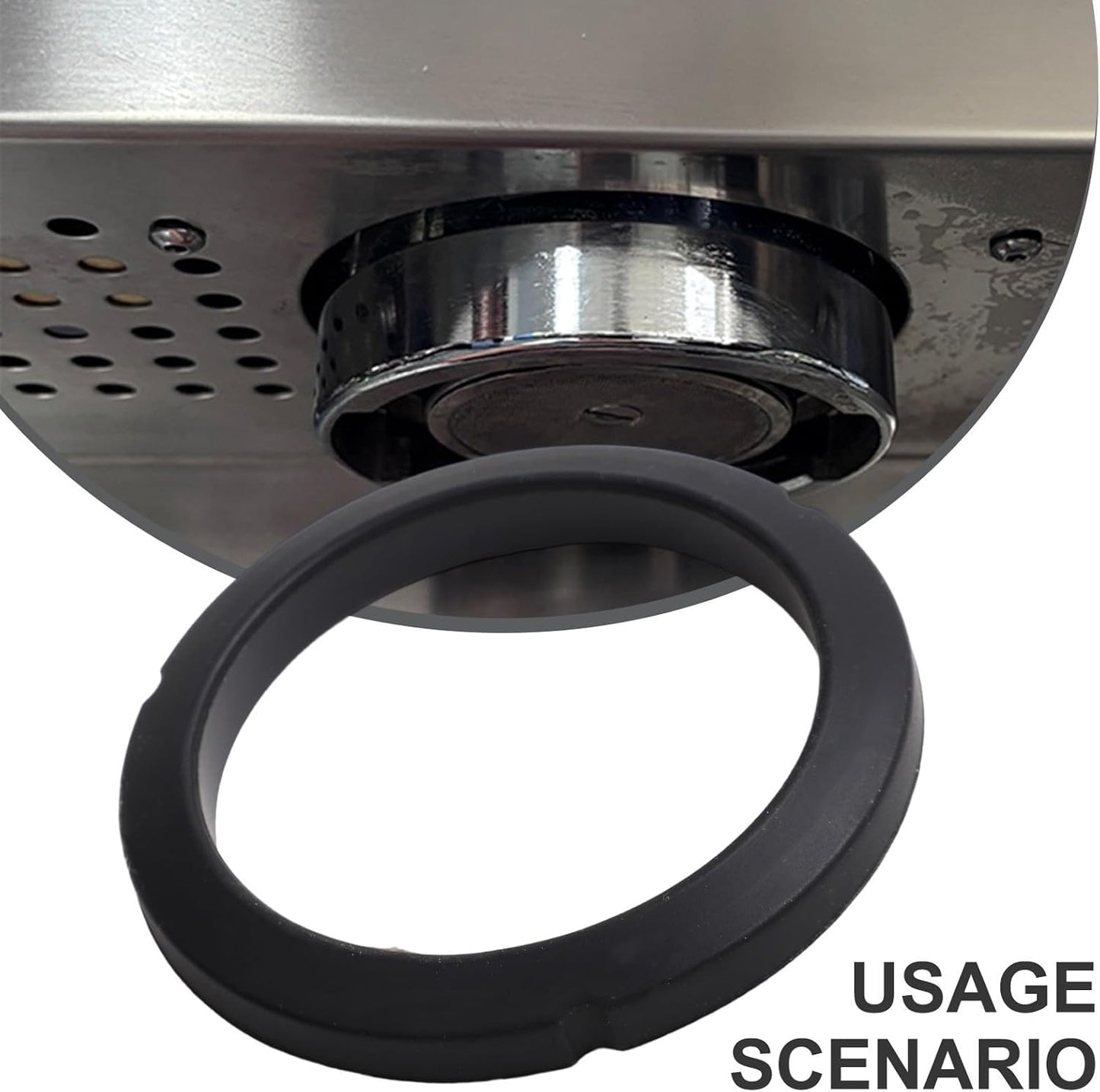 Group Head Seal Gasket For Bezzera, Espresso Machines Group Nozzle Connector Gasket O-Ring, Silicone Replacement 73X56x10mm(1 pack)