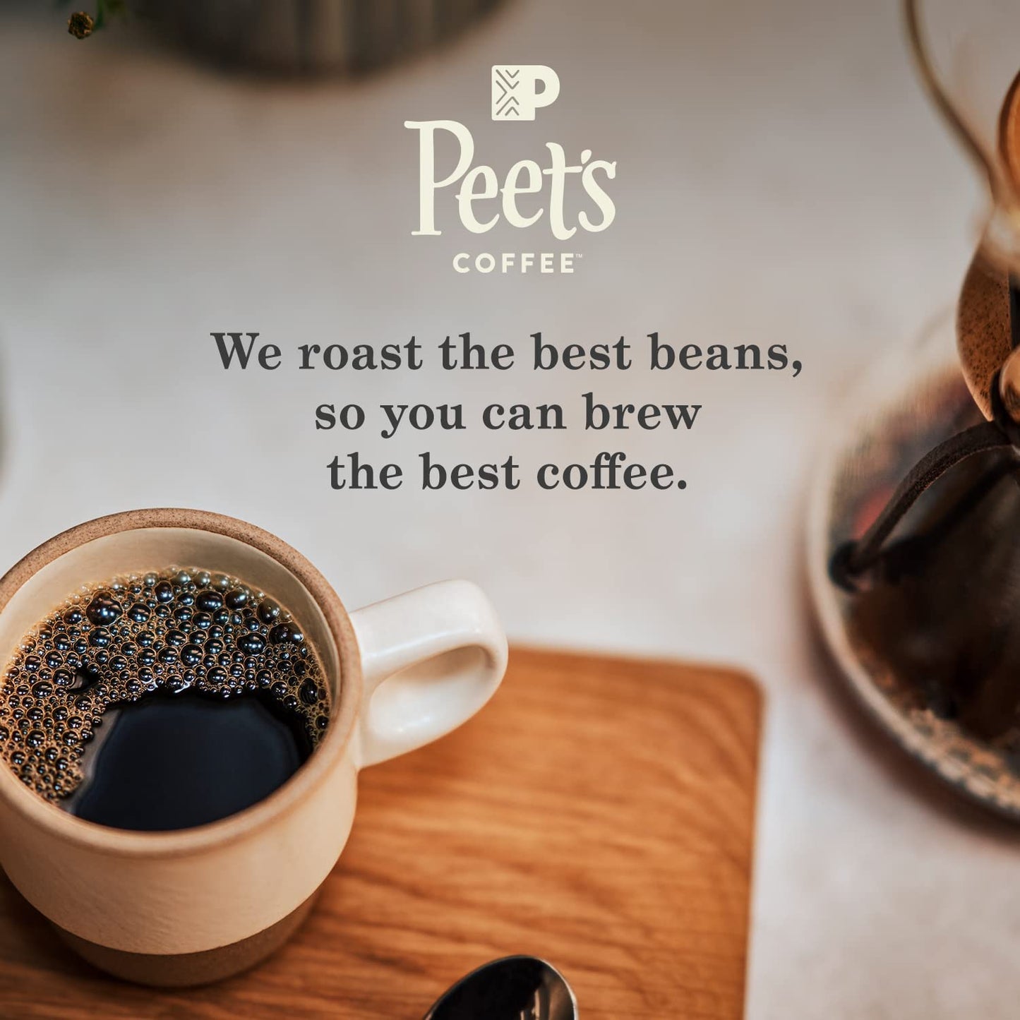 Peet's Coffee, Dark Roast Keurig K-Cup Pods - Single Origin Sumatra 64 Count (2 Boxes of 32 K-Cup Pods)