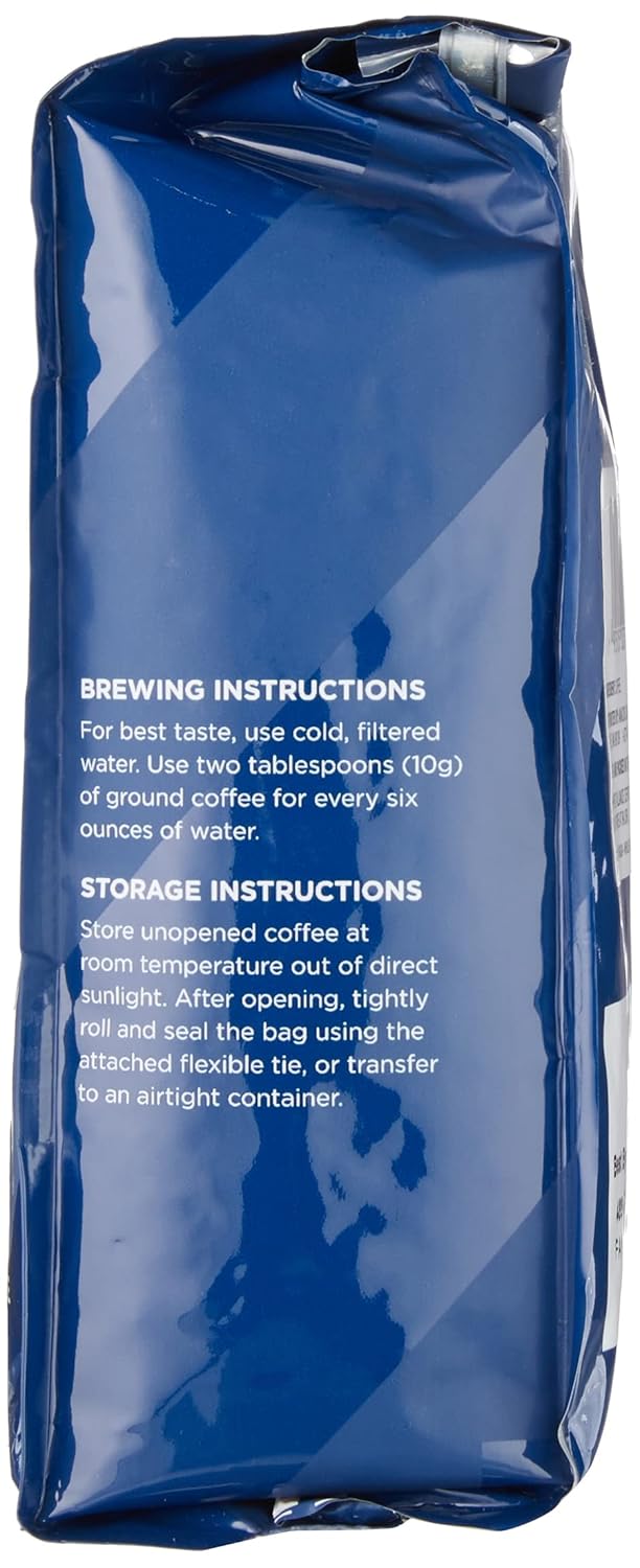 AmazonFresh Direct Trade Nicaragua Whole Bean Coffee, Medium Roast, 12 Ounce (Pack of 2)