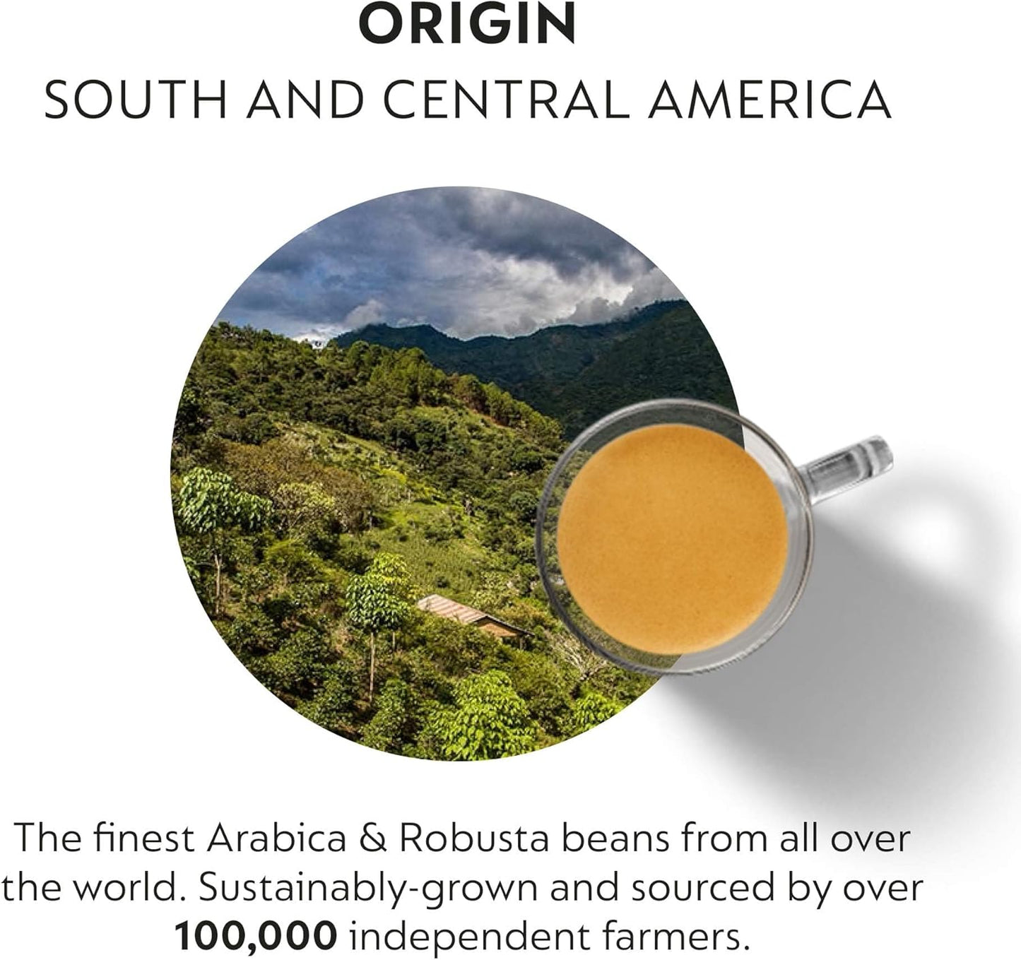 Nespresso Capsules Original Line, Livanto, Medium Roast Espresso Coffee, 50 Count Coffee Pods