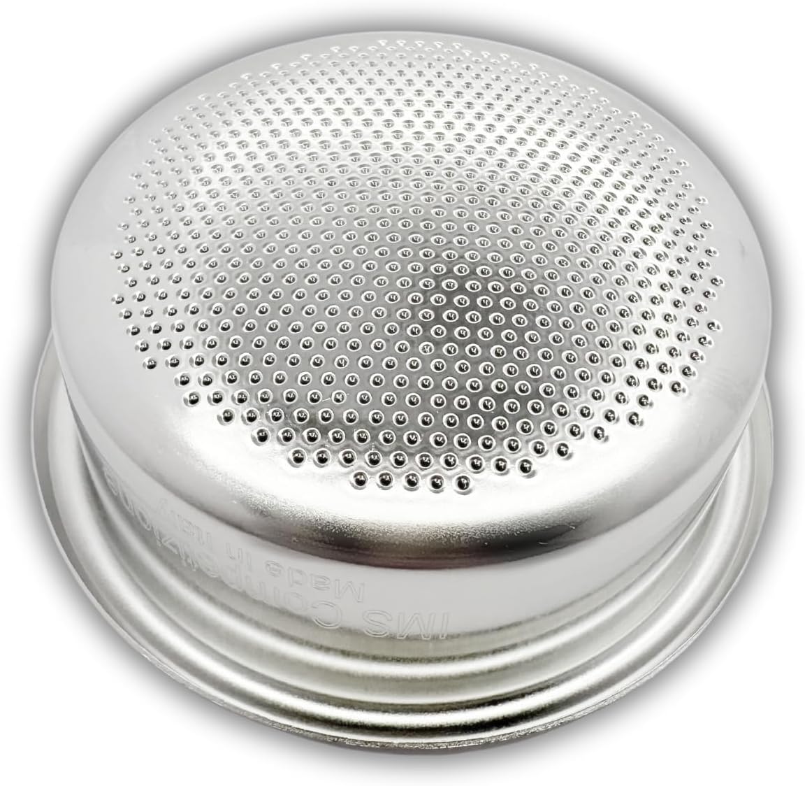 IMS Competition Convex Filter Basket B702TCH24E for bottomless 58mm portafilters with Blind Backflush Disc