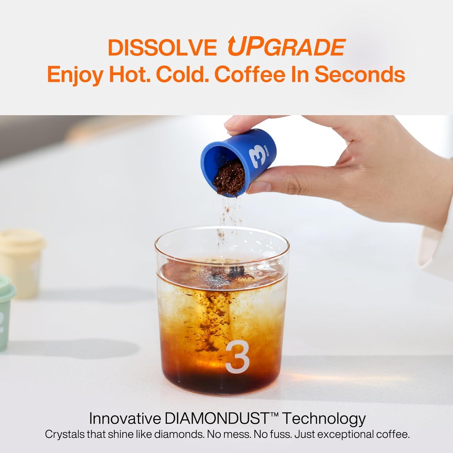 SATURNBIRD Coffee Instant Cold Brew - Medium, Dark Roast Variety Pack, 3 Roast Levels (NO.4-6), 100% Arabica, Enjoy Cold/Hot, 24 Single Serves Perfect for Iced Coffee