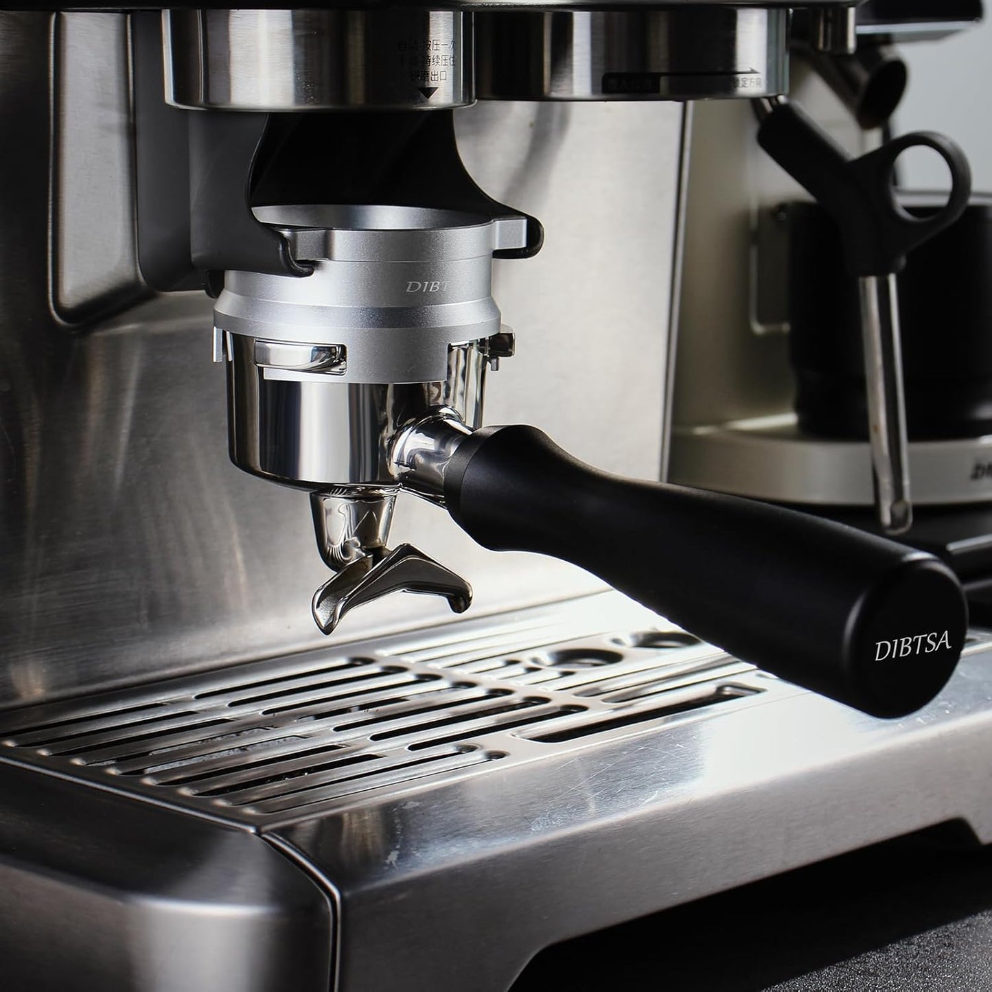 Espresso Dosing Funnel Compatible with Breville/Sage 54mm Portafilter, Aluminum Alloy, Silver