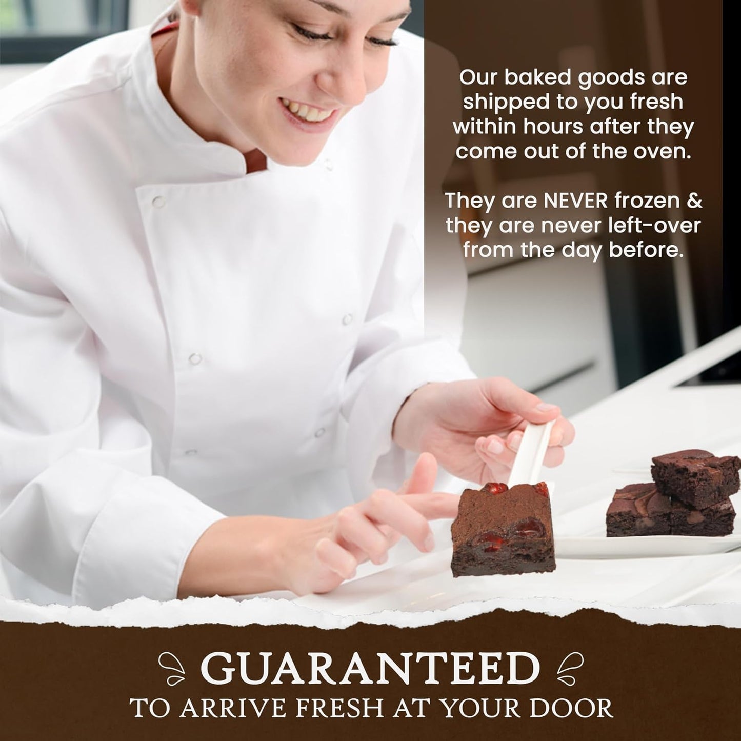 Ruth’s Classic Cake Style Brownies Birthday Box 1 Dozen – Gourmet Baked Treats | Delicious Gift with The Finest Ingredients | Guaranteed to Arrive Fresh