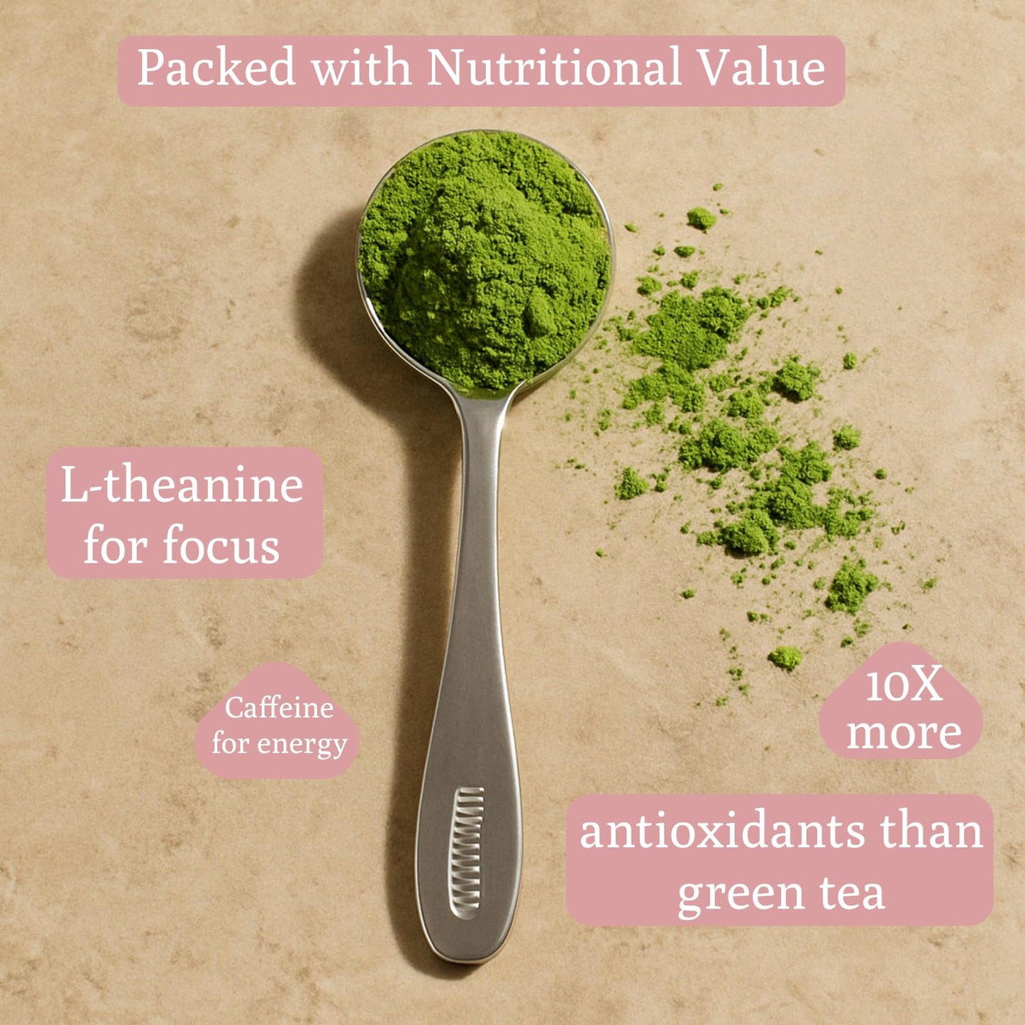 Ancient Roots Strawberry Matcha Powder 3.5 oz Japanese Green Tea with Real Strawberry Freeze Dried Fruit Powder No Added Sugar, Filled with Antioxidant Rich Superfood for Lattes, Smoothies & Baking - 25 Servings