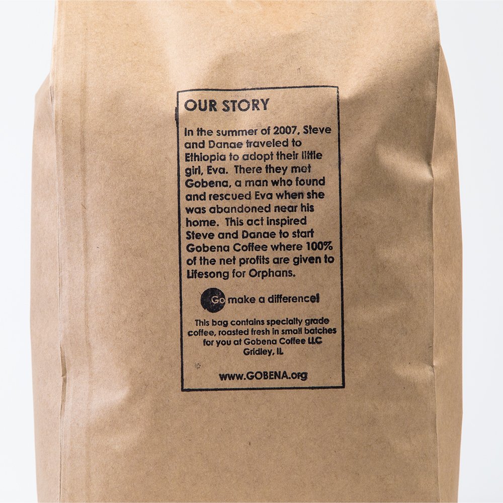 2lb Ethiopian Yirgacheffe Whole Bean Light Roast, 100% Arabica Specialty Coffee, 32 ounces, 2 pounds, Bulk Coffee