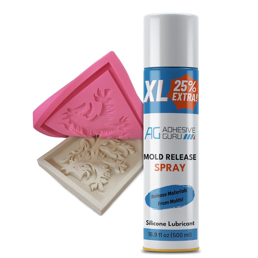 Silicone Mold Release Spray (16.9 fl oz / 500ml) Release Agent for Epoxy Resin, Candle & All Molds | Smooth, Non-Stick Lubricant for Easy Removal