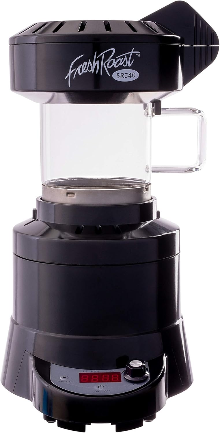SR540 Automatic Coffee Bean Roaster | Roast Coffee At Home | Variable Heat Settings | Convection Fan Control | Digital Status Display | Speed Roasting System | The Freshest Roast On Earth