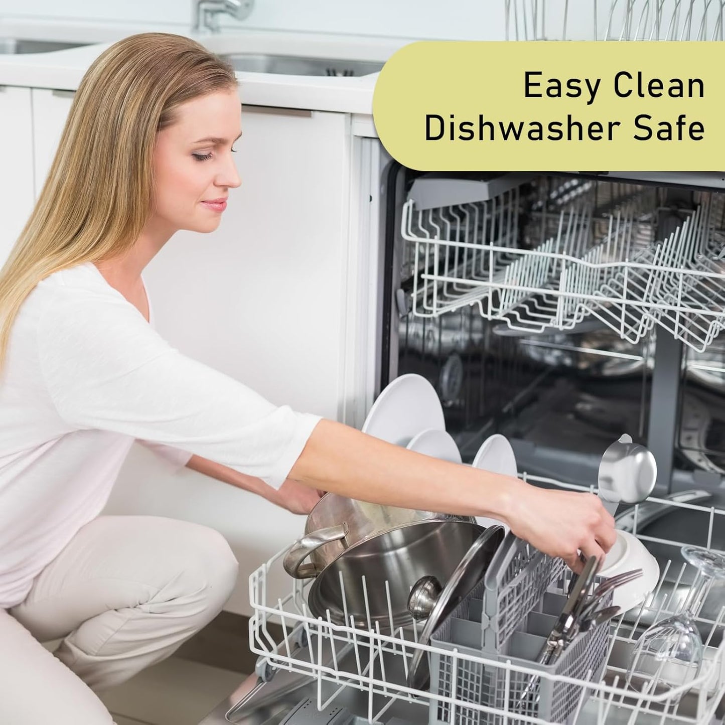 2PCS 2/3Cup (160ml, 5.3oz) Single Measuring Cup, Stainless Steel Measure Scoop, Metric and US Measurement, Heavy Duty, Dishwasher Safe