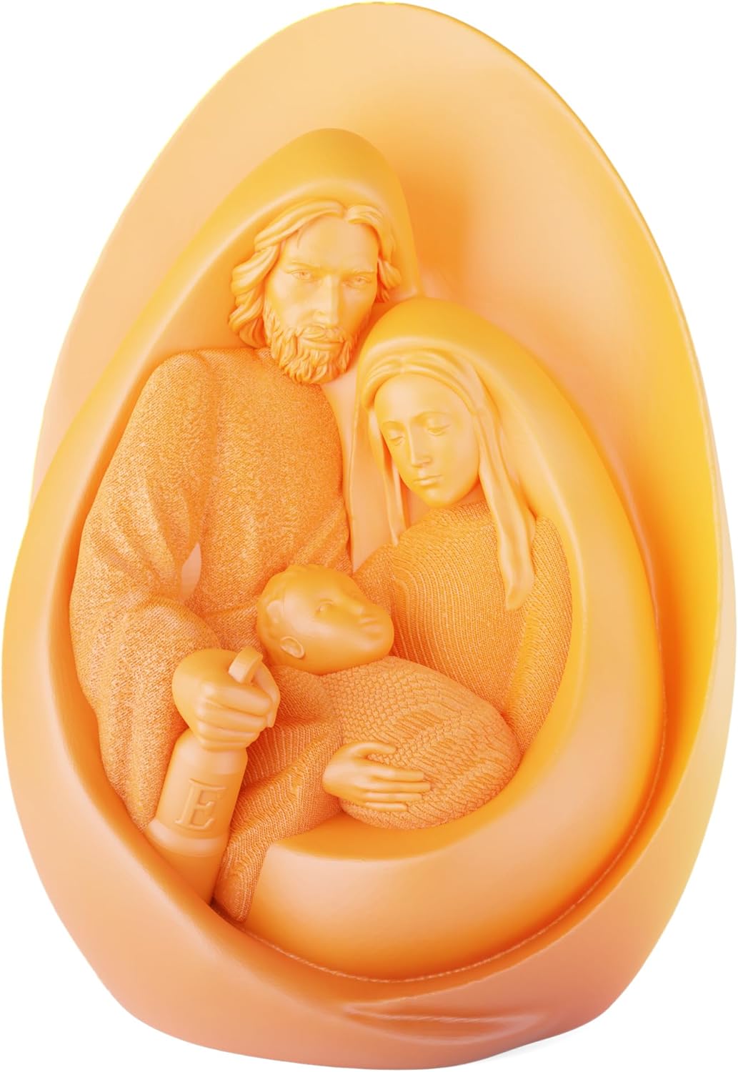 Nativity Scene Candle Mold - Resin Casting Silicone Molds for Home Decor & Candle Making Wave Spiral Mold