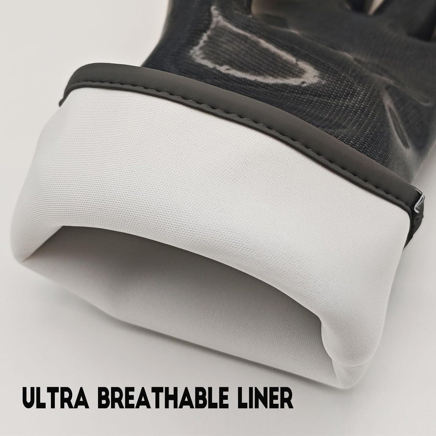 DEYAN Silicone BBQ & Oven Gloves - Food Grade, Heat Resistant Waterproof & Oil Proof Gloves for Grilling, Baking, Frying, Cooking - Long Sleeve & Non-Slip Grip, 1 Pair(Black, 9/L)