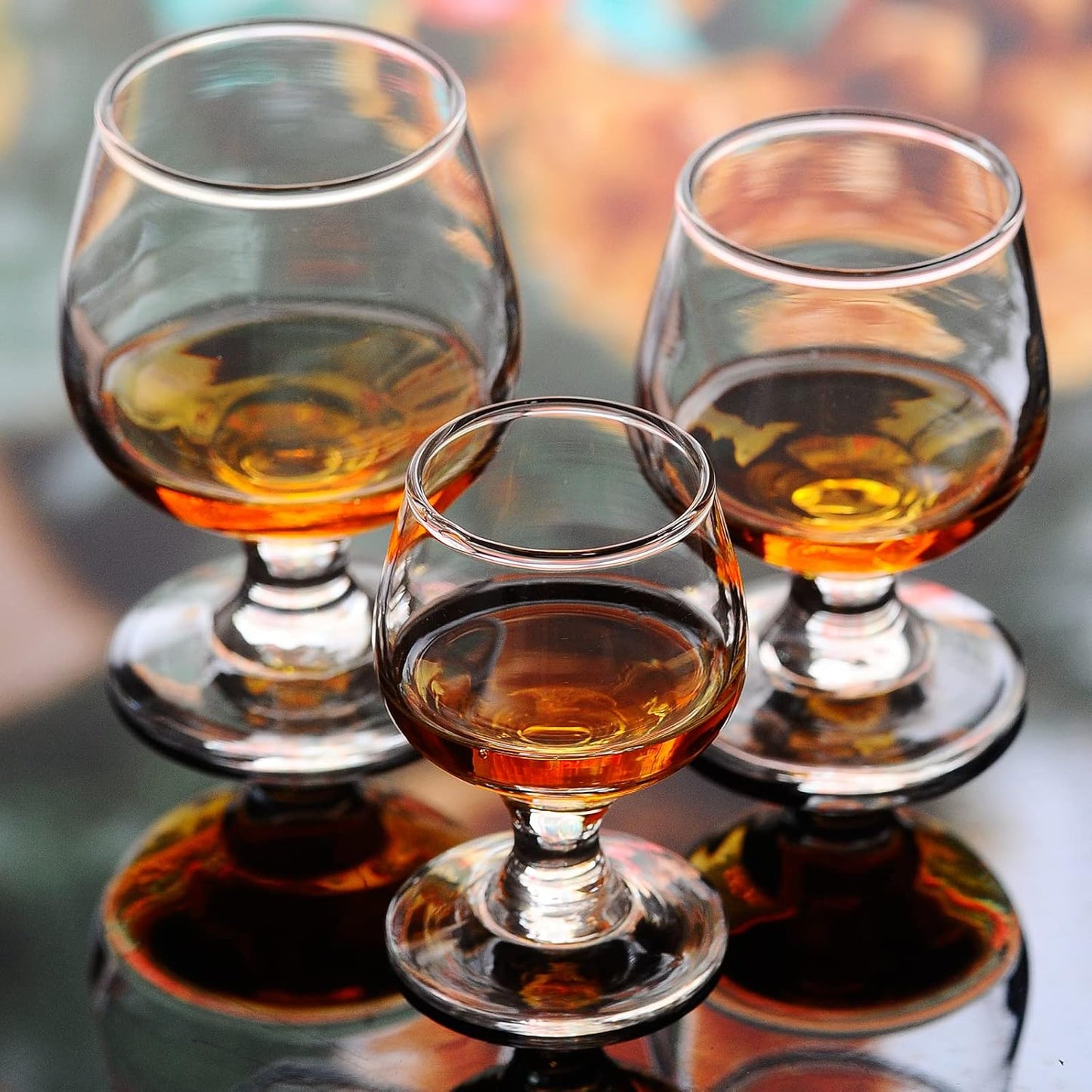 Shot Glasses, 5oz Glass Set of 6/Clear Glasses/Cute Glasses/Perfect for Tasting Brandy/Glass Snifters, 6 Count (Pack of 1)