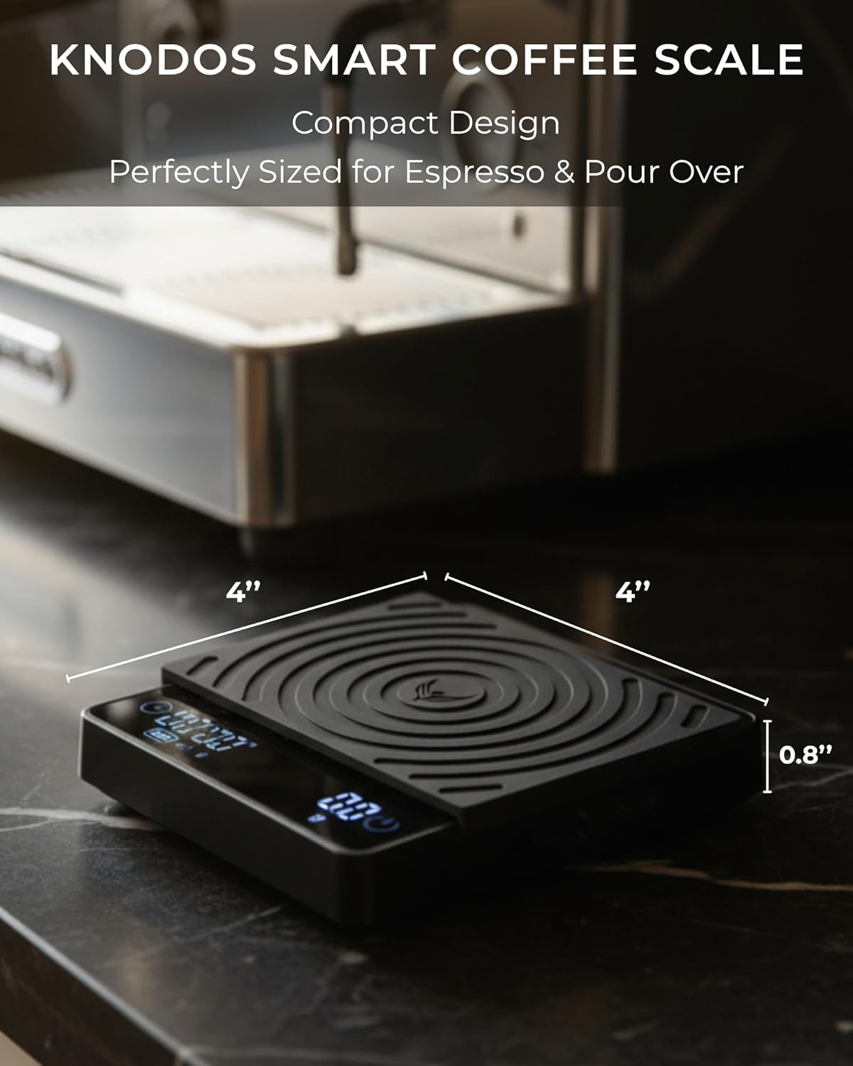 54mm Breville Espresso Accessories Kit – Calibrated Tamper, Knock Box Tamping Station, Coffee Distribution Tool, WDT Puck Prep Device & Digital Espresso Scale