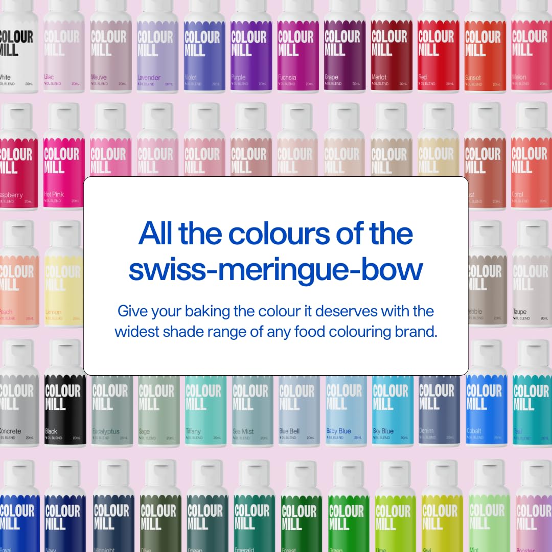 Colour Mill Oil-Based Food Coloring, 20 Milliliters Denim (0.68 Fl Oz)